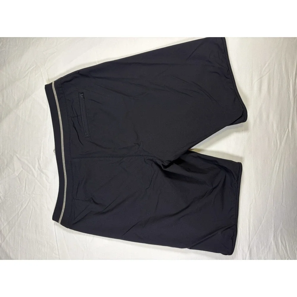 Tommy Bahama Relax Men's Black Board Shorts Size 38  Inseam 10.5 Comfort Waist